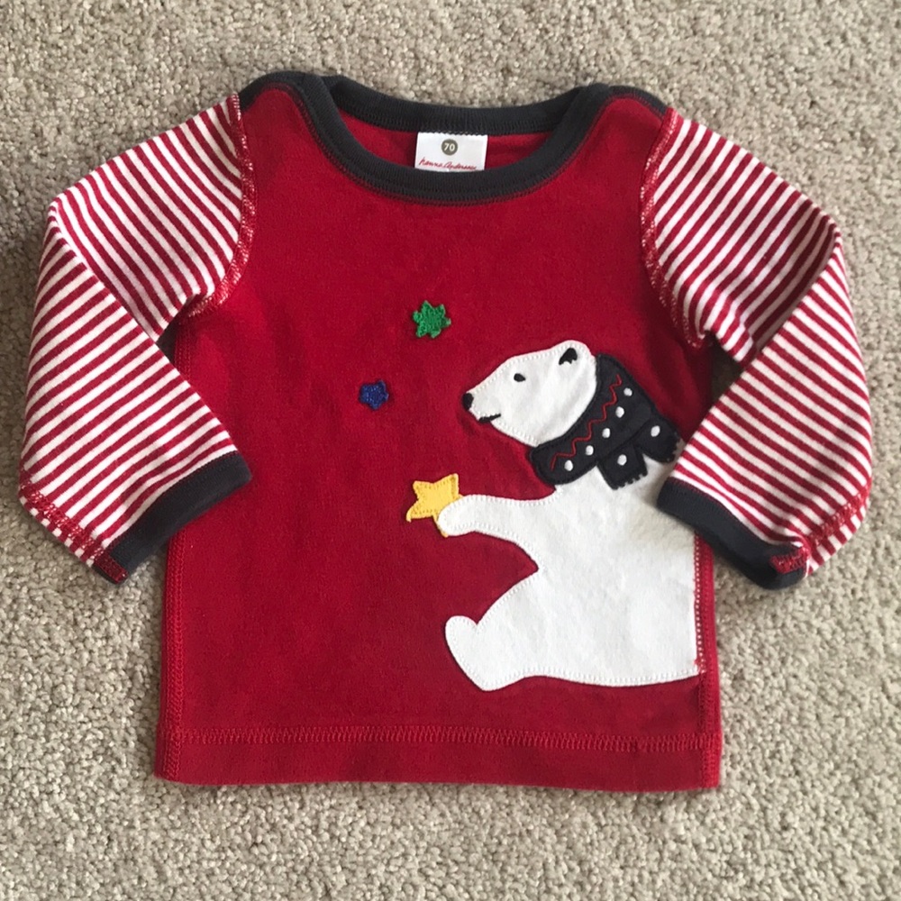 Hanna Andersson Organic Shirt (size 70/6-12m)
